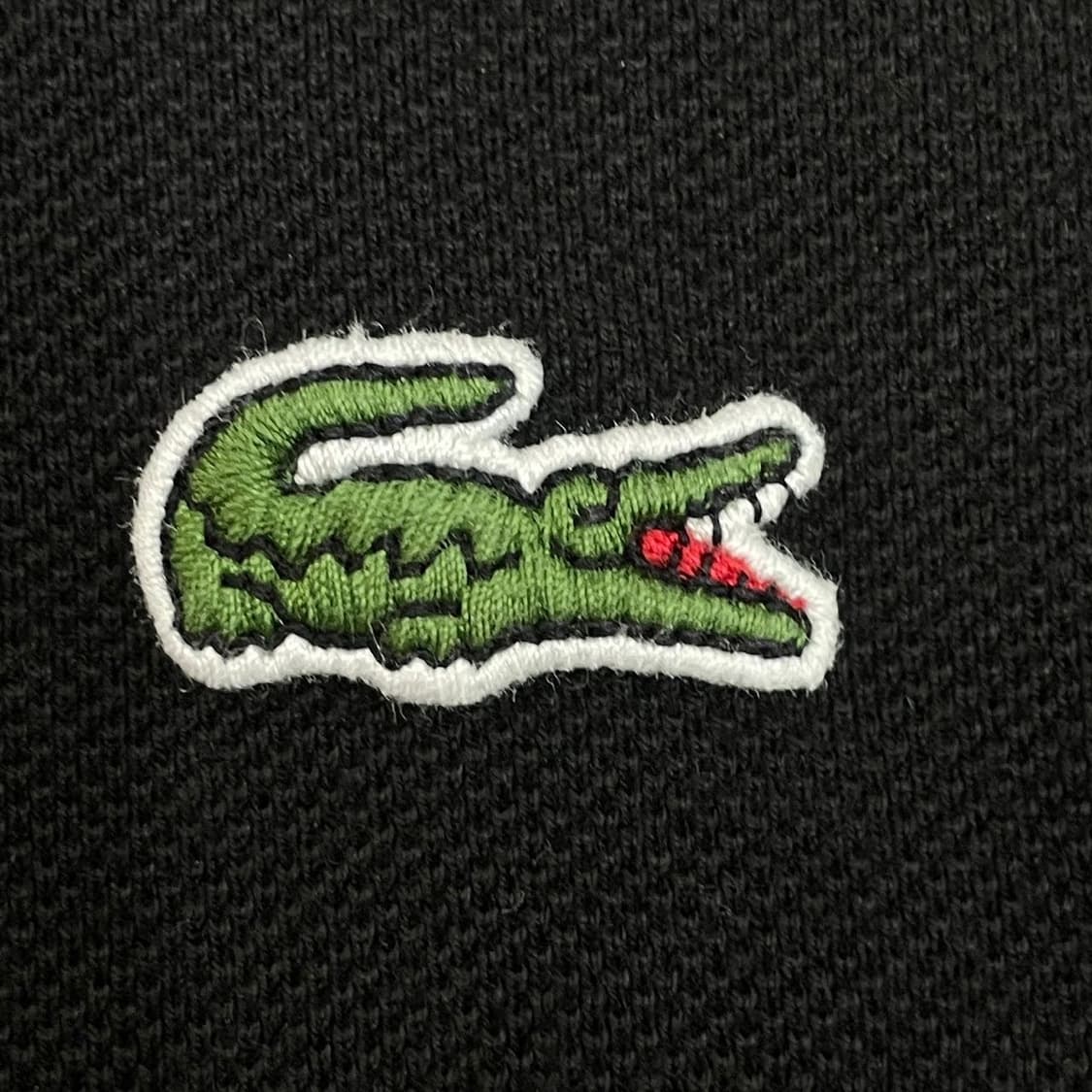 Lacoste  라코스테 신형 블랙 반팔 카라티 상품이미지2