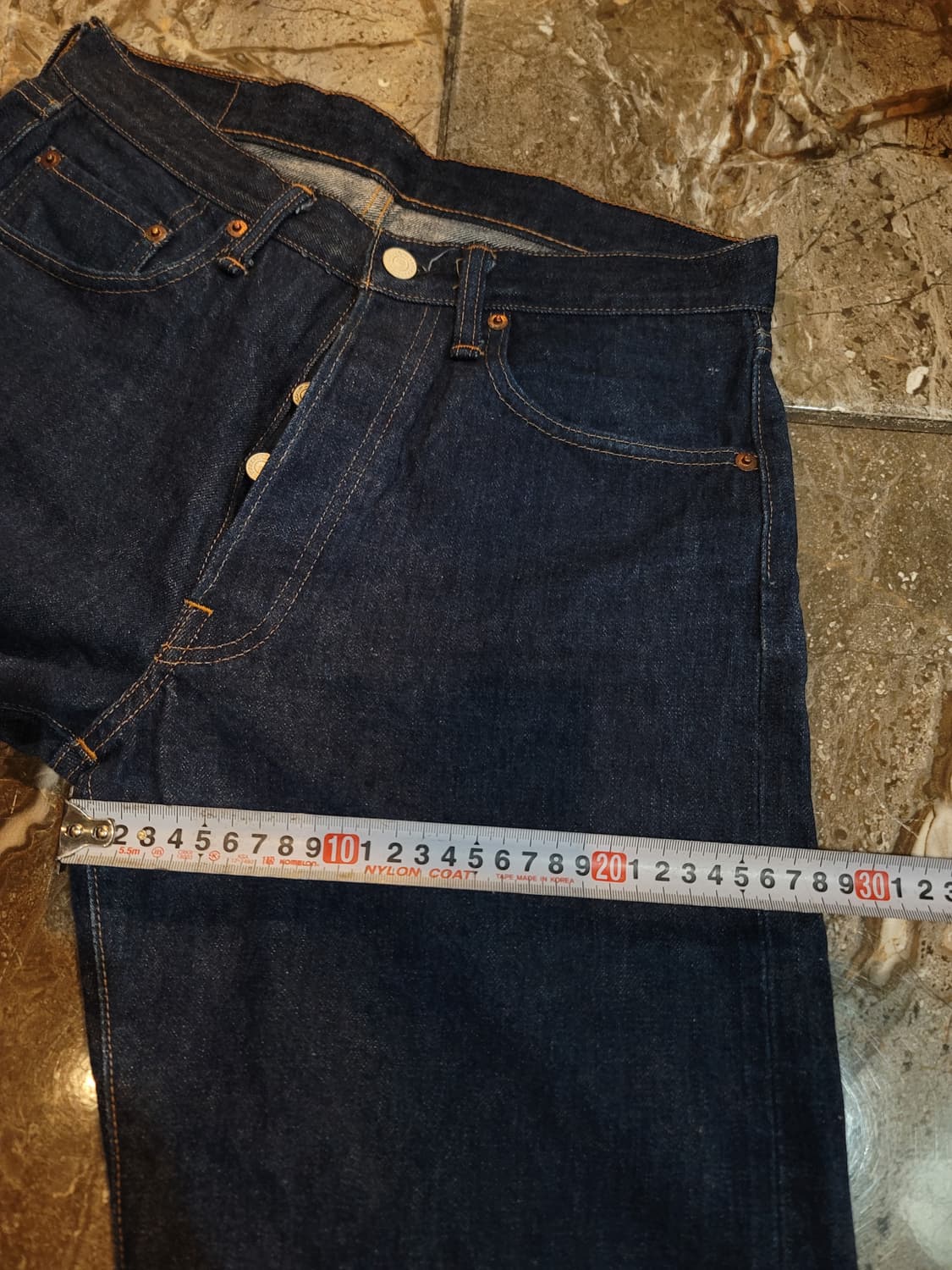 웨어하우스 1100 생지 셀비지 데님팬츠 상품이미지6