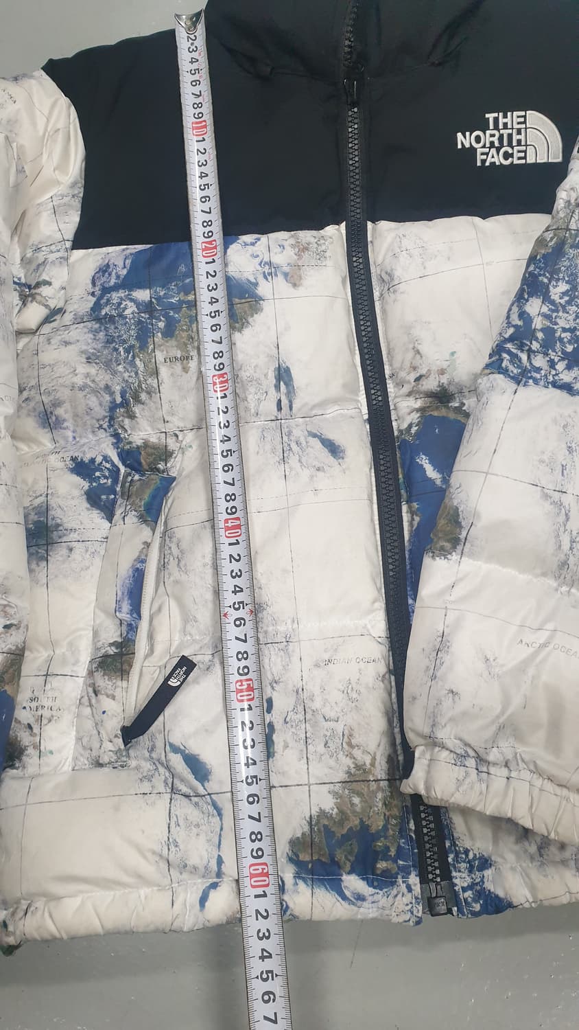 노스페이스 지구 눕시 패딩 S 상품이미지4