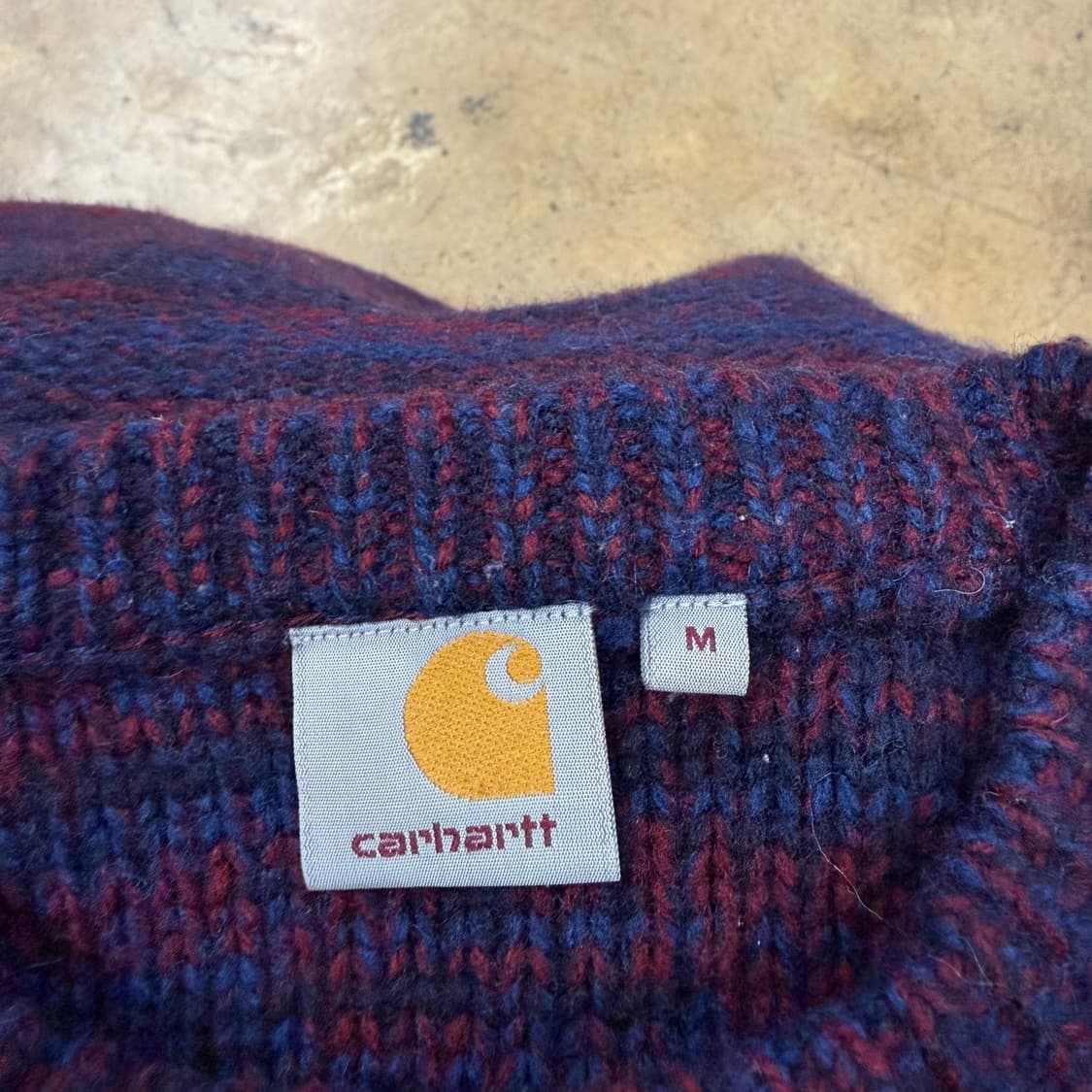 칼하트 퍼플 니트  상품이미지5