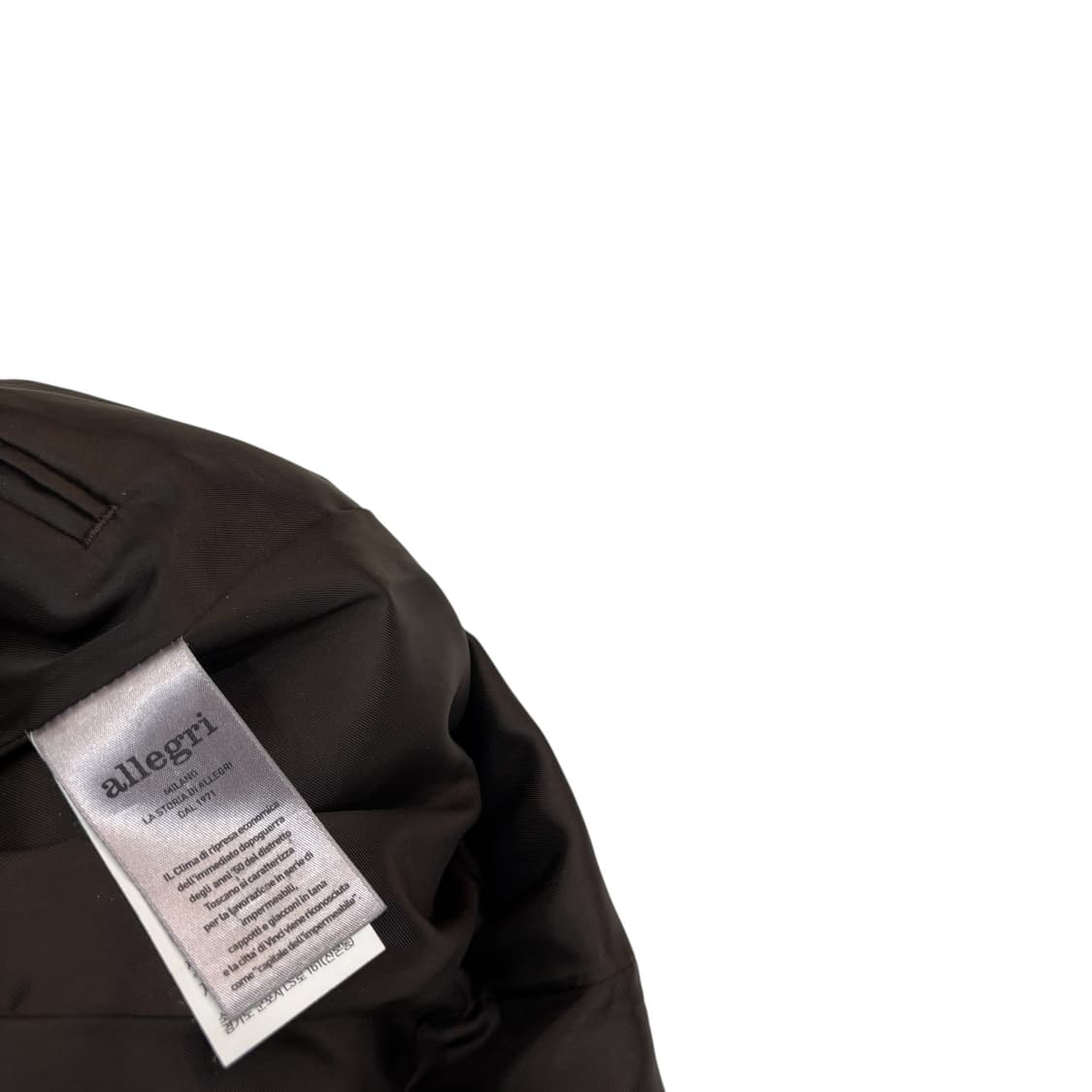 알레그리 브라운 싱글 코트 상품이미지4