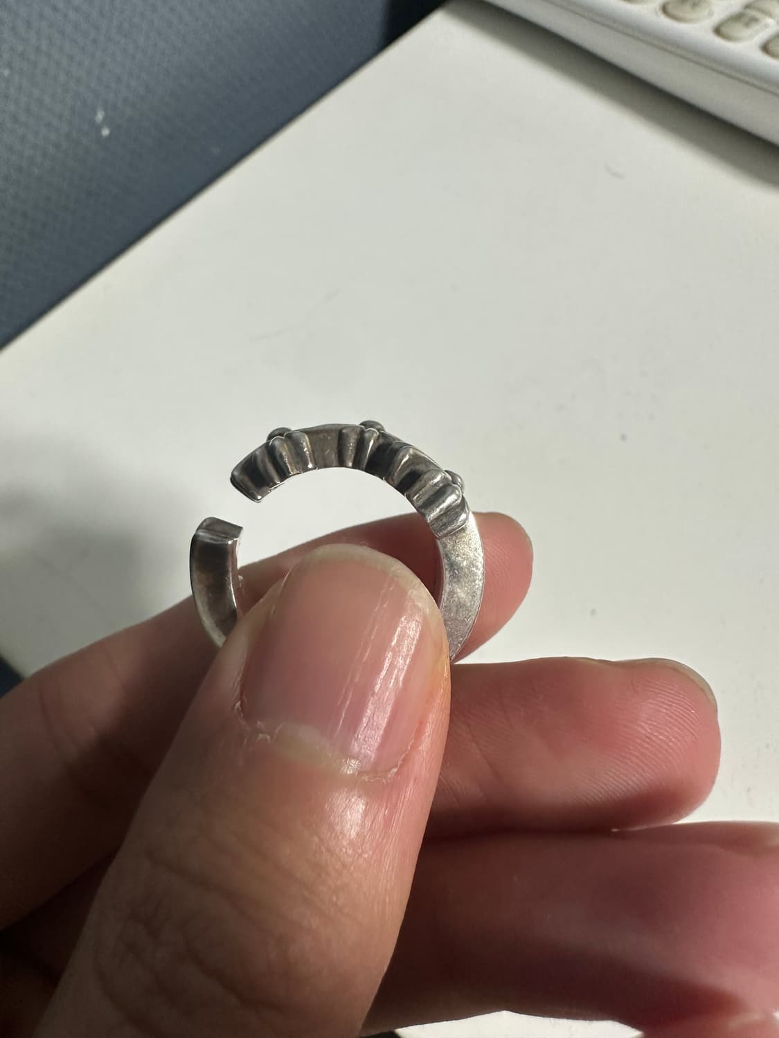 (14.5호) 크롬하츠 3ch 크로스 링 상품이미지9