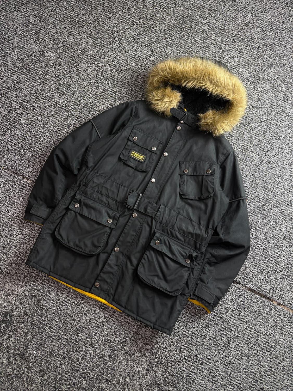 바버 인터내셔널 A7 벨티드 오리지널 왁스 자켓 2782 상품이미지1