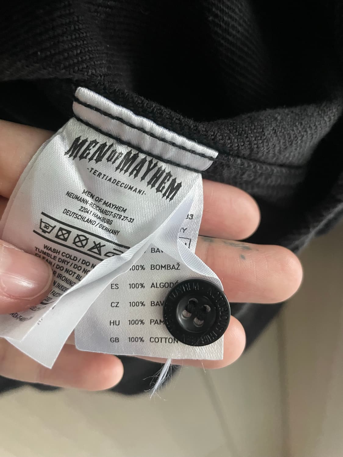 Men of Mayhem 바이커 플라넬 락펑크 체크 셔츠 상품이미지5