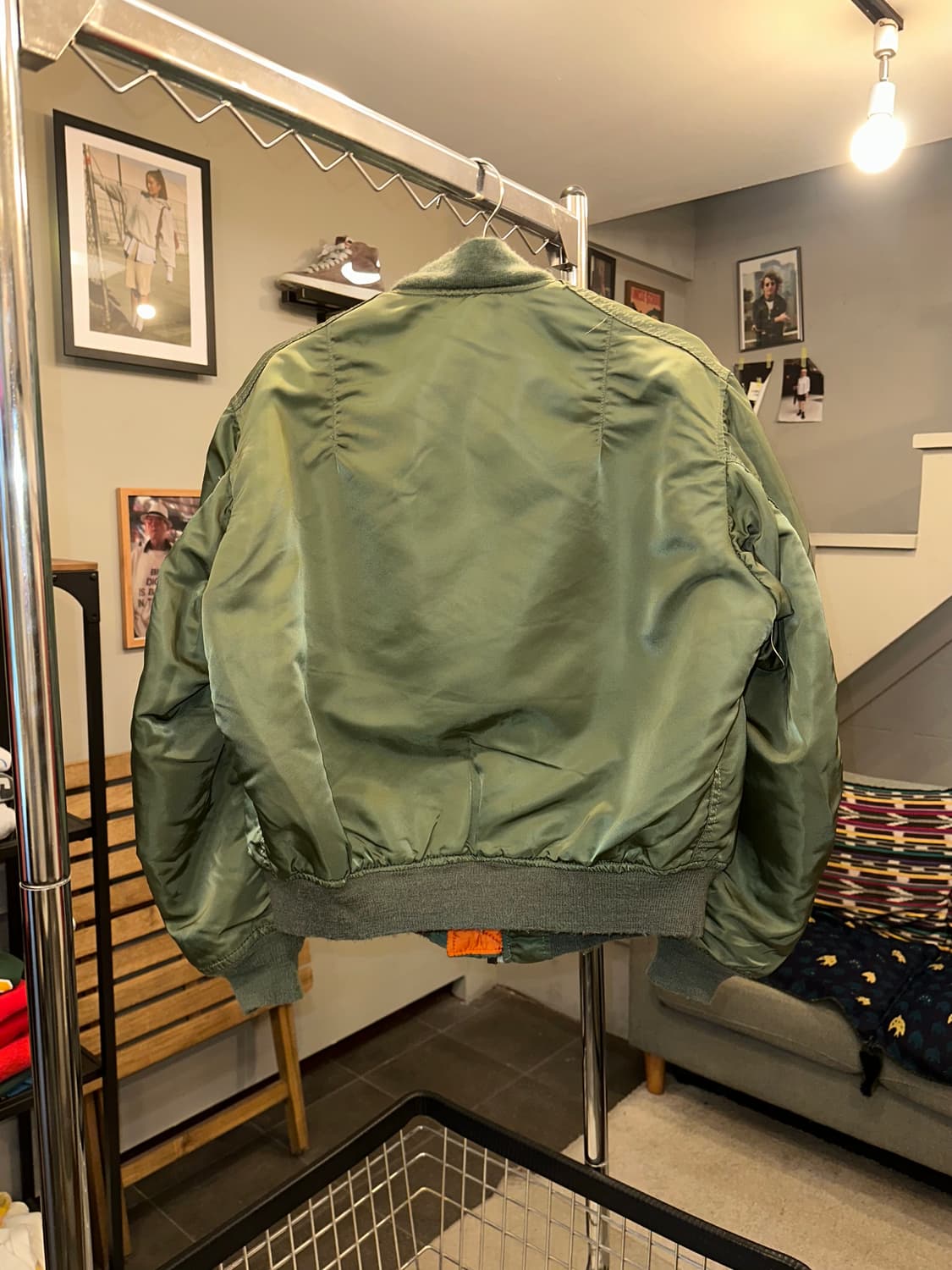 80’s Alpha Industries Ma-1 USA flight 상품이미지9
