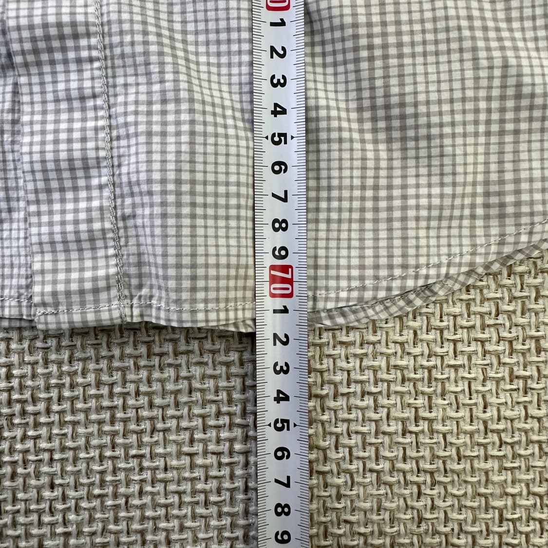 S DKNY 그레이 긴팔 체크 셔츠 0427D 상품이미지6