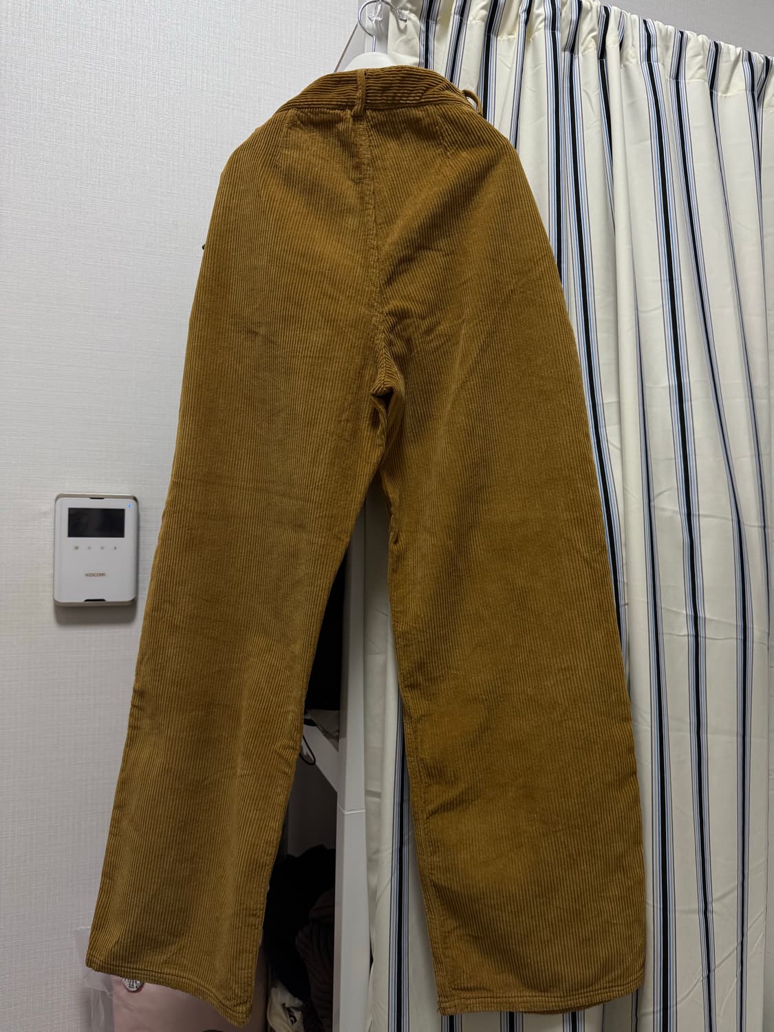 베이스레인지 코듀로이 팬츠 카멜 컬러, M 상품이미지2