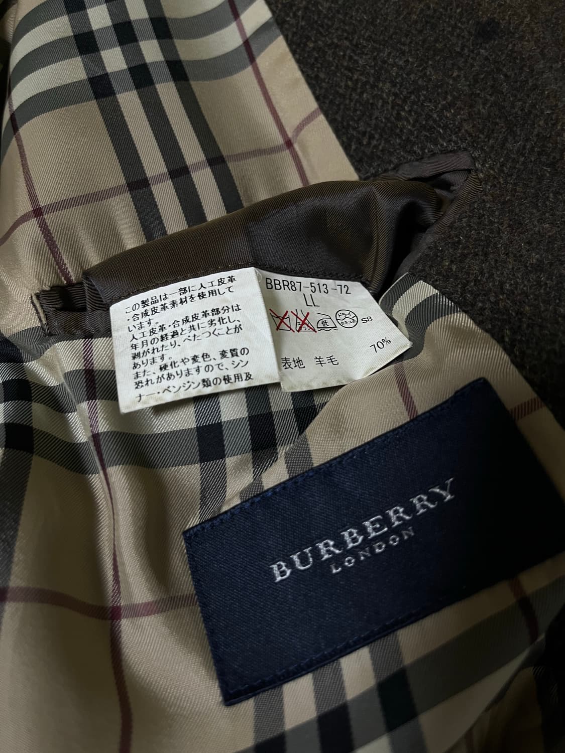 BURBERRY WOOL JACKET 상품이미지7