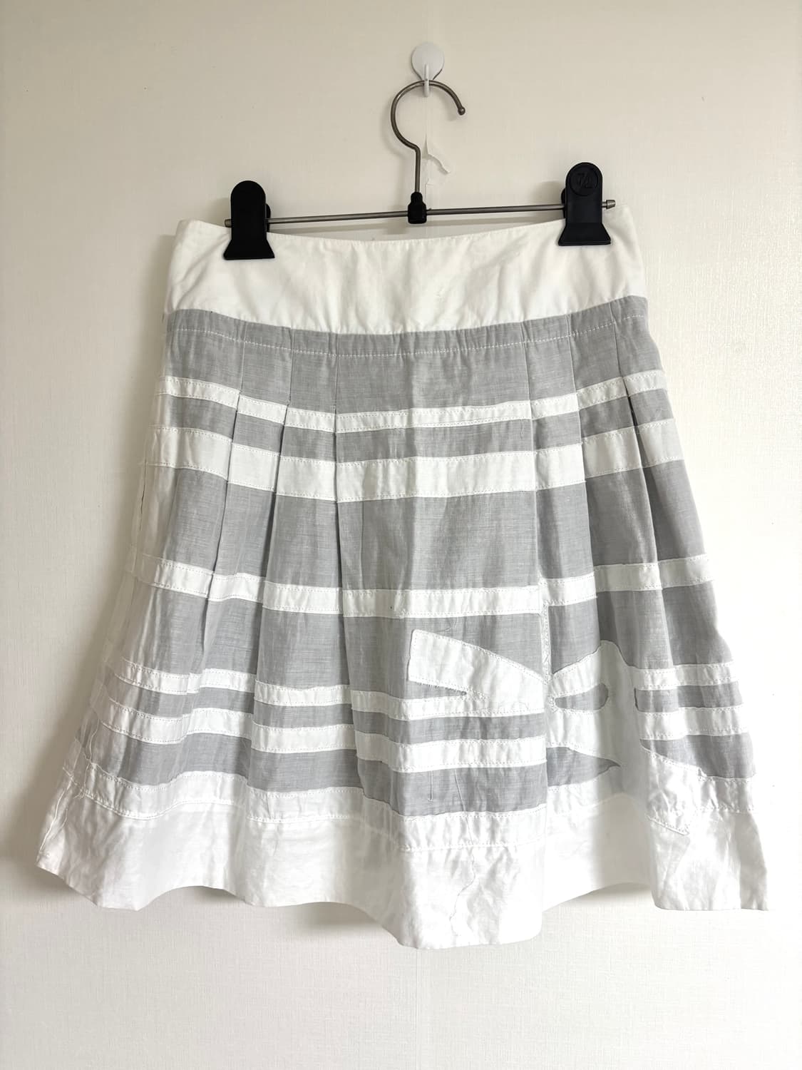 막스앤코 스트라이프 스커트 상품이미지1