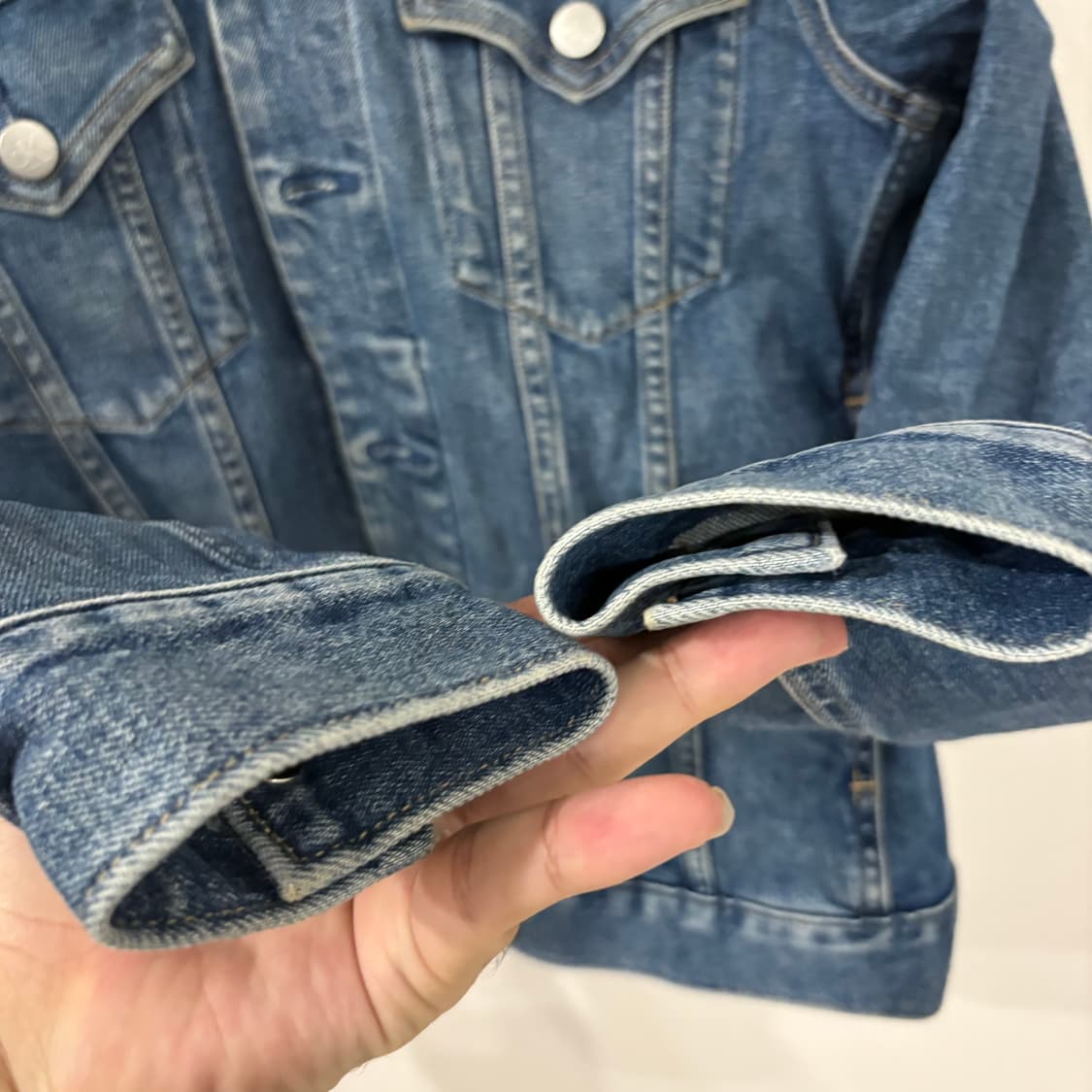 캘빈클라인 데님 청자켓 CK진 상품이미지5