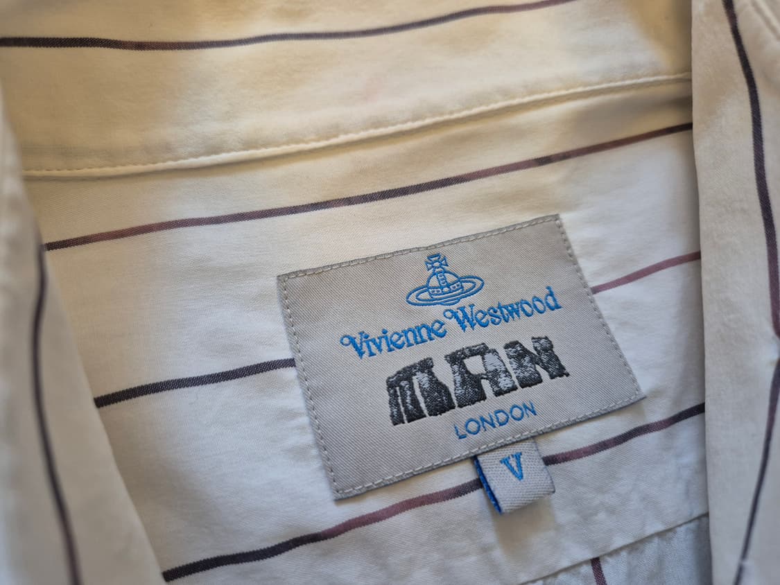 비비안웨스트우드 맨 스트라이프 셔츠 상품이미지7