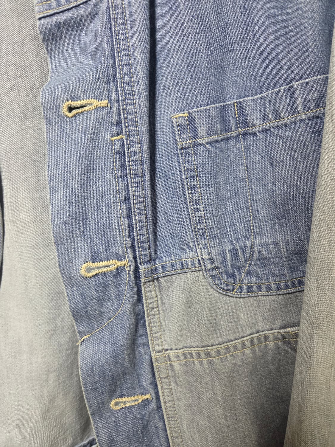 90s 마리떼프랑소와저버 데님 자켓 (95) 상품이미지6