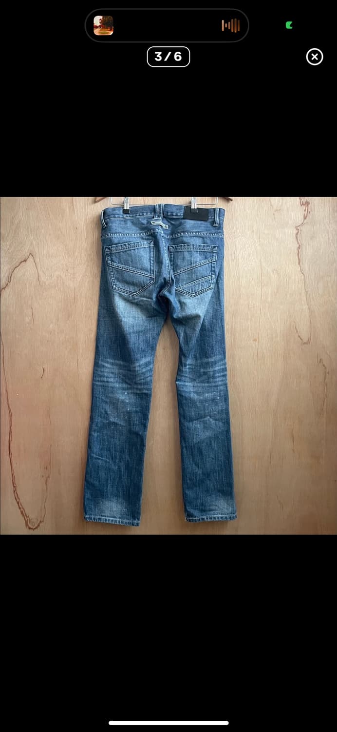 아르마니 익스체인지 워시드 데님 팬츠 상품이미지3