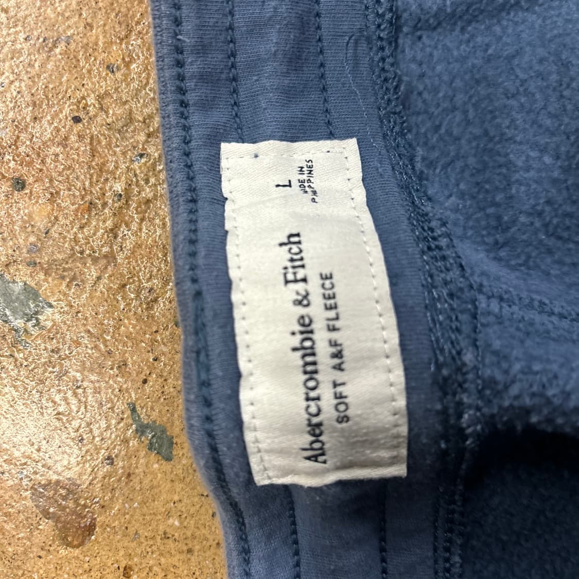 [정품/L] 아베크롬비 스카이 블루 하늘 츄바 트레이닝 팬츠  상품이미지4
