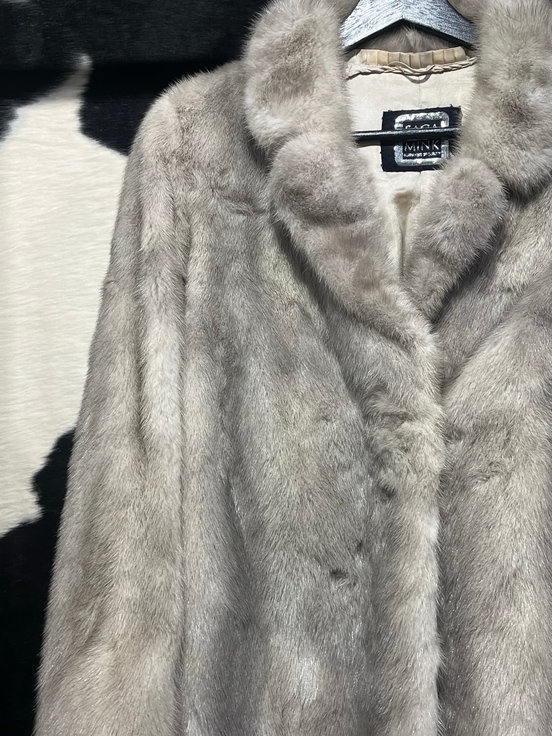 사가 밍크 퍼 자켓 상품이미지3