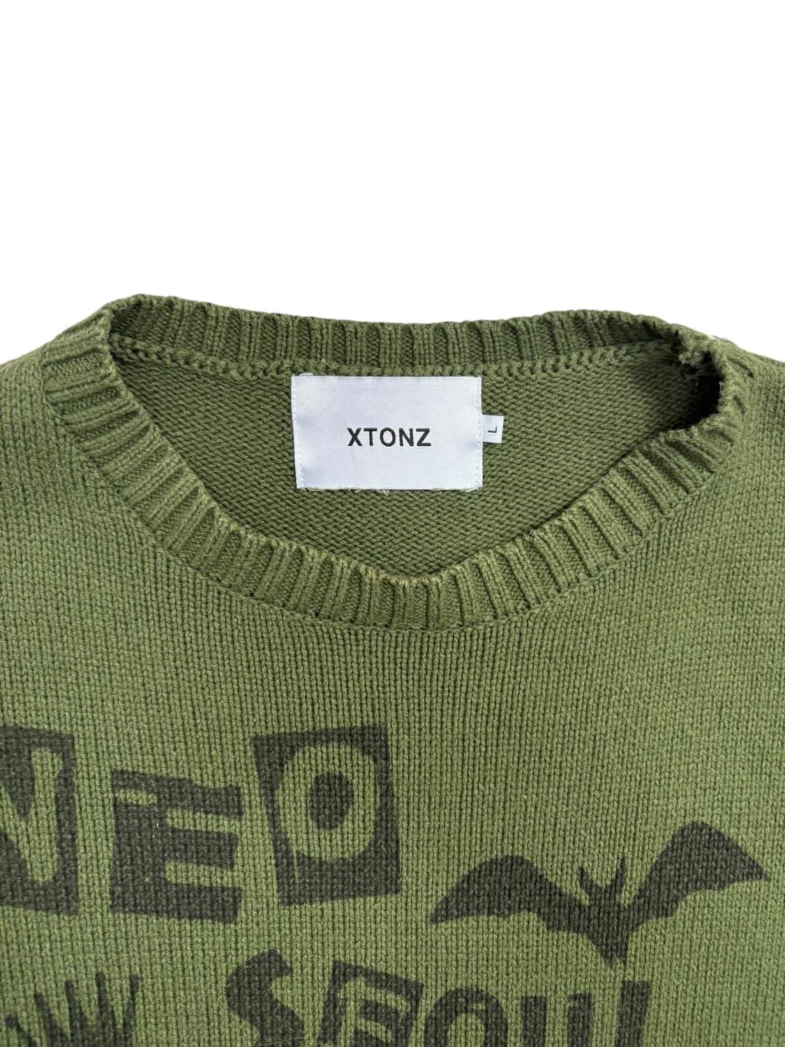 엑스톤즈 캣 월드 풀오버 니트 상품이미지4