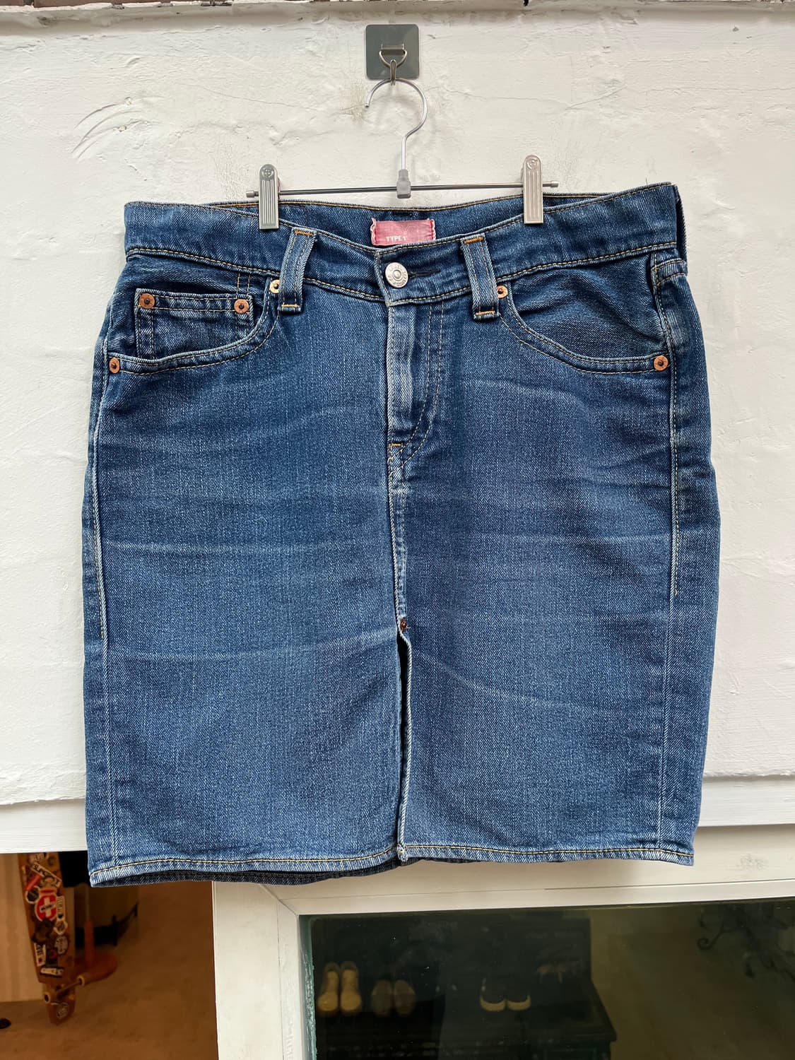 Levis Type-1 데님 스커트 M 상품이미지1