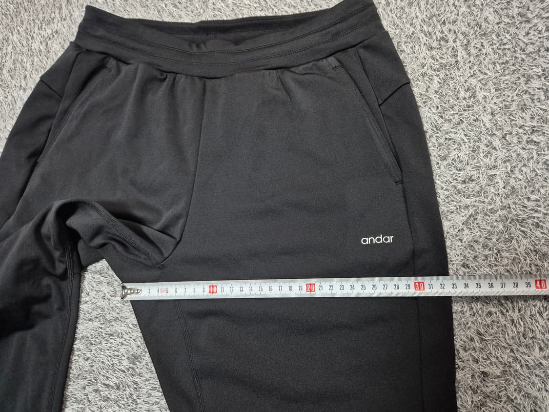 안다르 남성 라이트기모 조거 팬츠 L(30-32) 상품이미지9