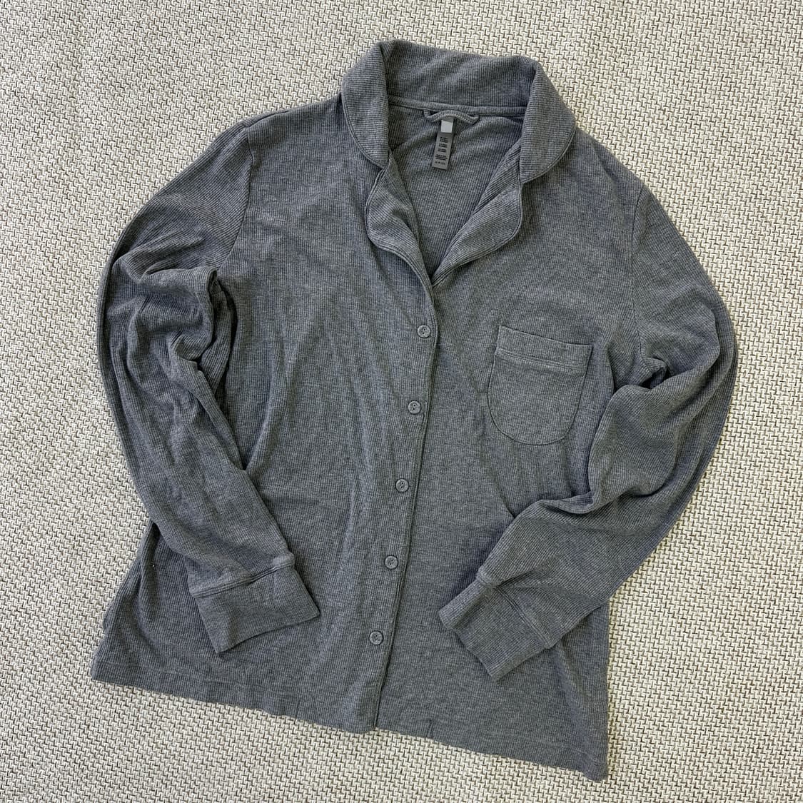 S 여성용 그레이 긴팔티 0326D 상품이미지1