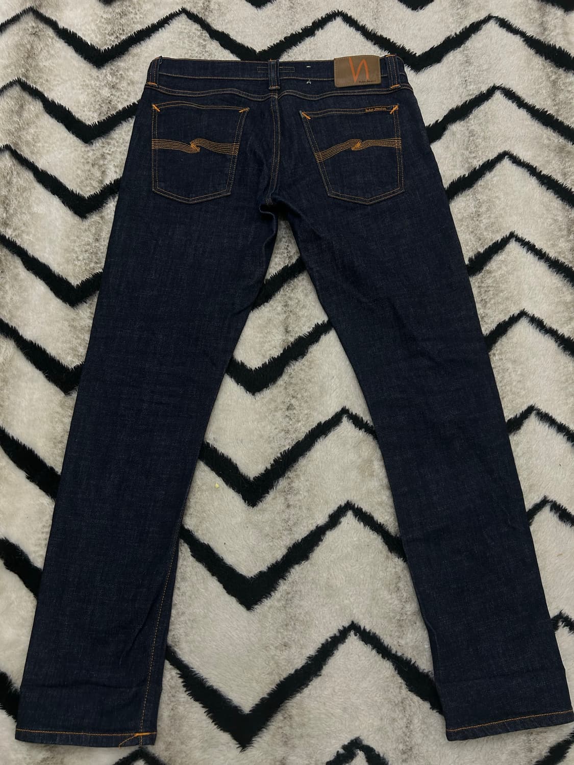 [31]누디진 롱존 데님팬츠/진청/스판 상품이미지2