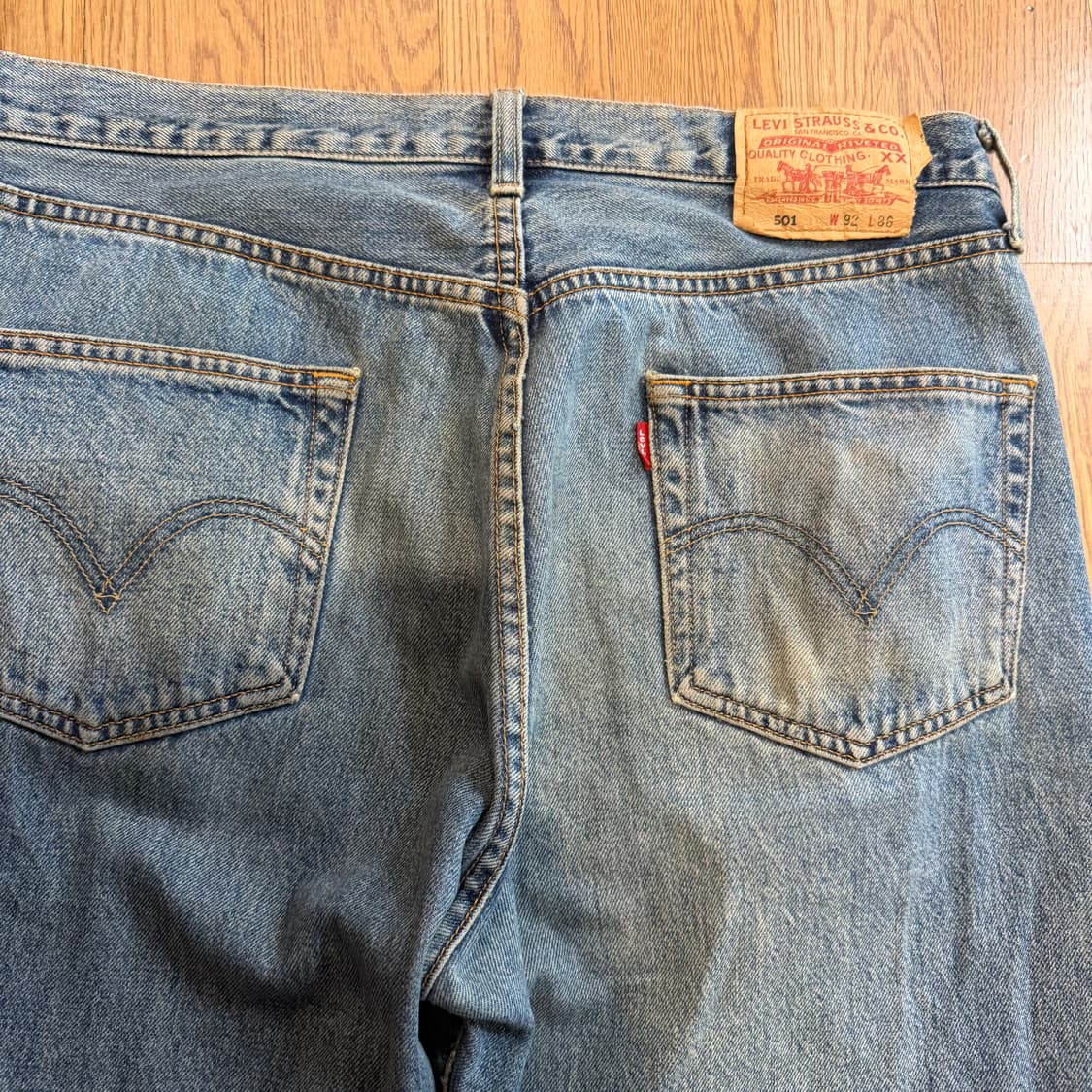 levi’s 00’s 501 세미 와이드 데님팬츠 상품이미지7