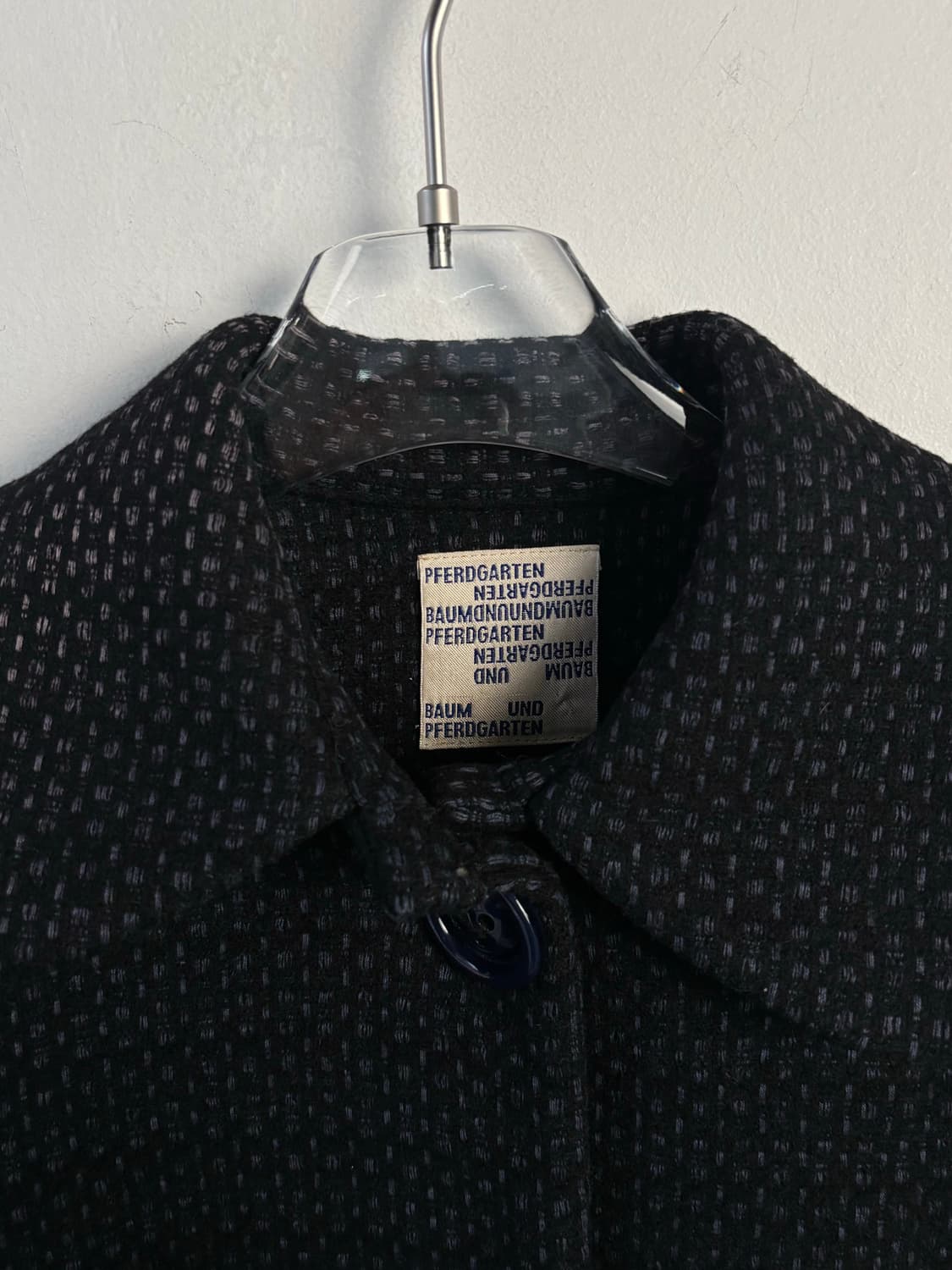 바움 운드 페르드가르텐 발마칸 트위드 울 코트 상품이미지6