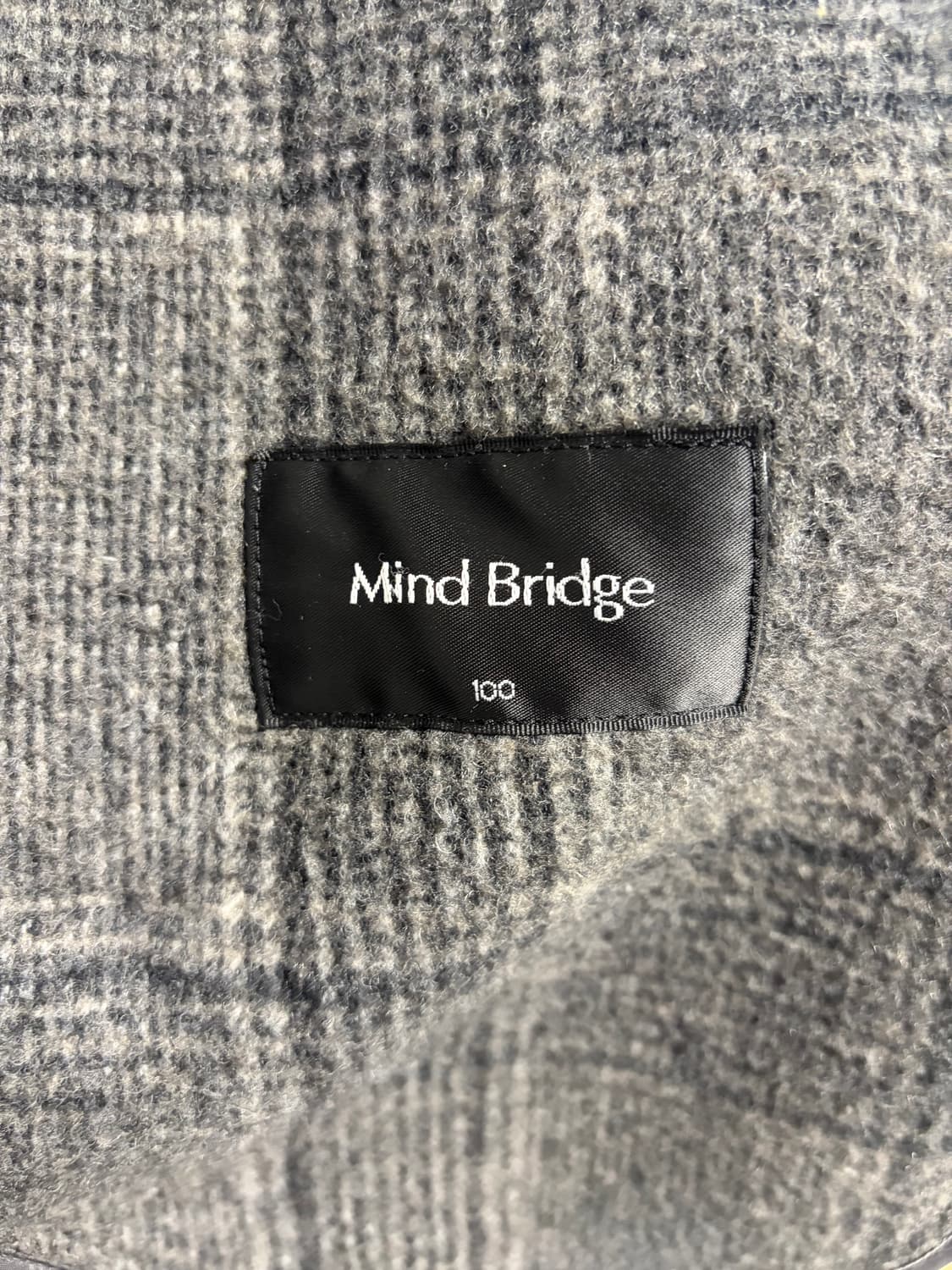 마인드브릿지 글렌체크 남성 코트 100사이즈 상품이미지2