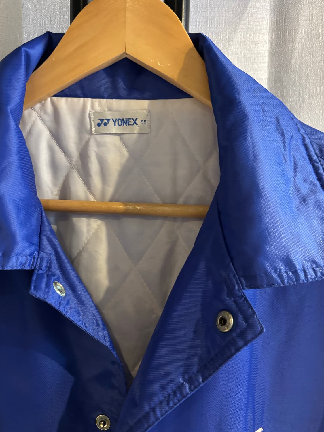 요넥스 블루 바람막이 코치자켓 상품이미지3