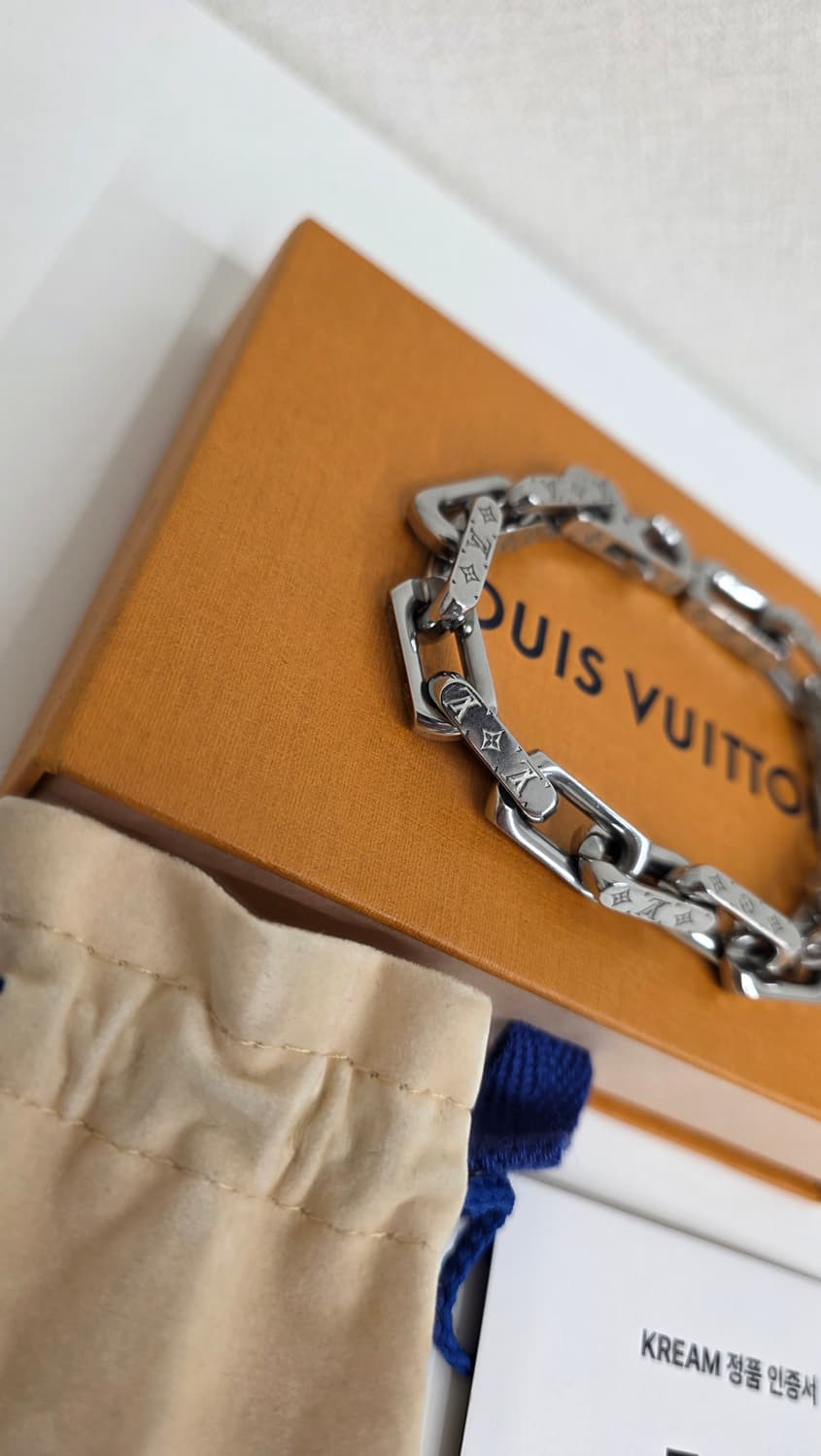 [풀구성]24ss 루이비통 버질아블로 체인팔찌 L 새상품급 상품이미지4