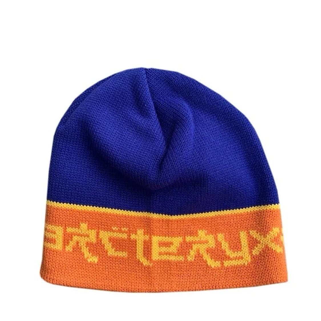 아크테릭스 재패니즈 로고 블루/오렌지 비니 상품이미지2