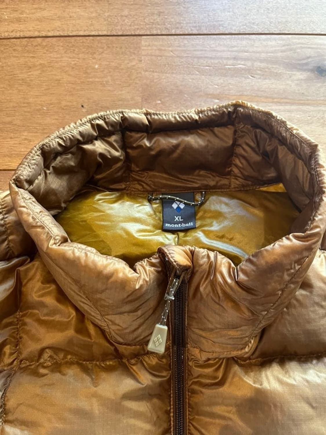 10s 몽벨 슈페리어 경량패딩 브라운 상품이미지4