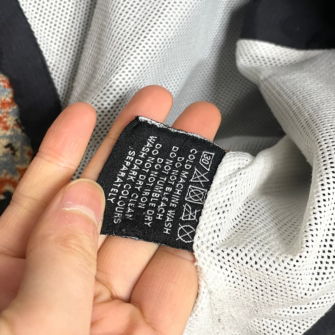 수퍼드라이 블랙 바람막이 자켓 남성L 상품이미지9