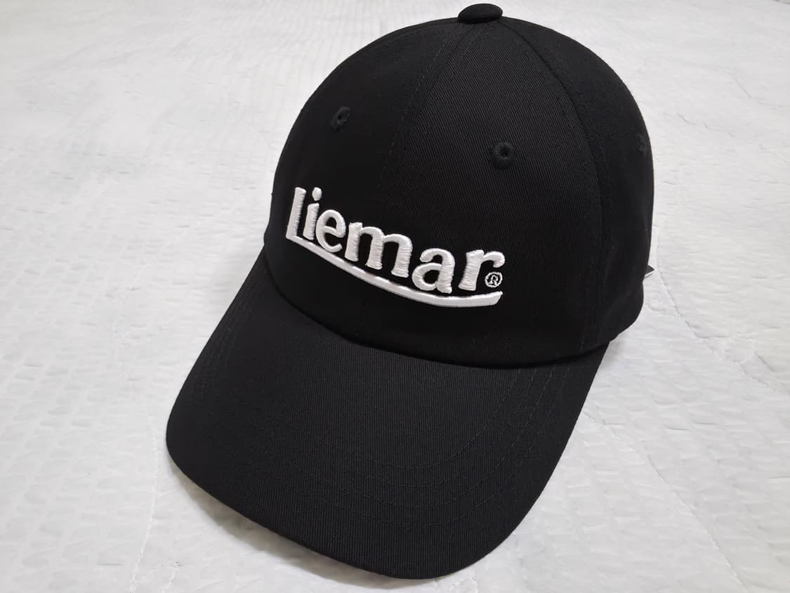 새상품 리에마르 모자 볼캡 LIEMAR 검정색 캡 모자 상품이미지4