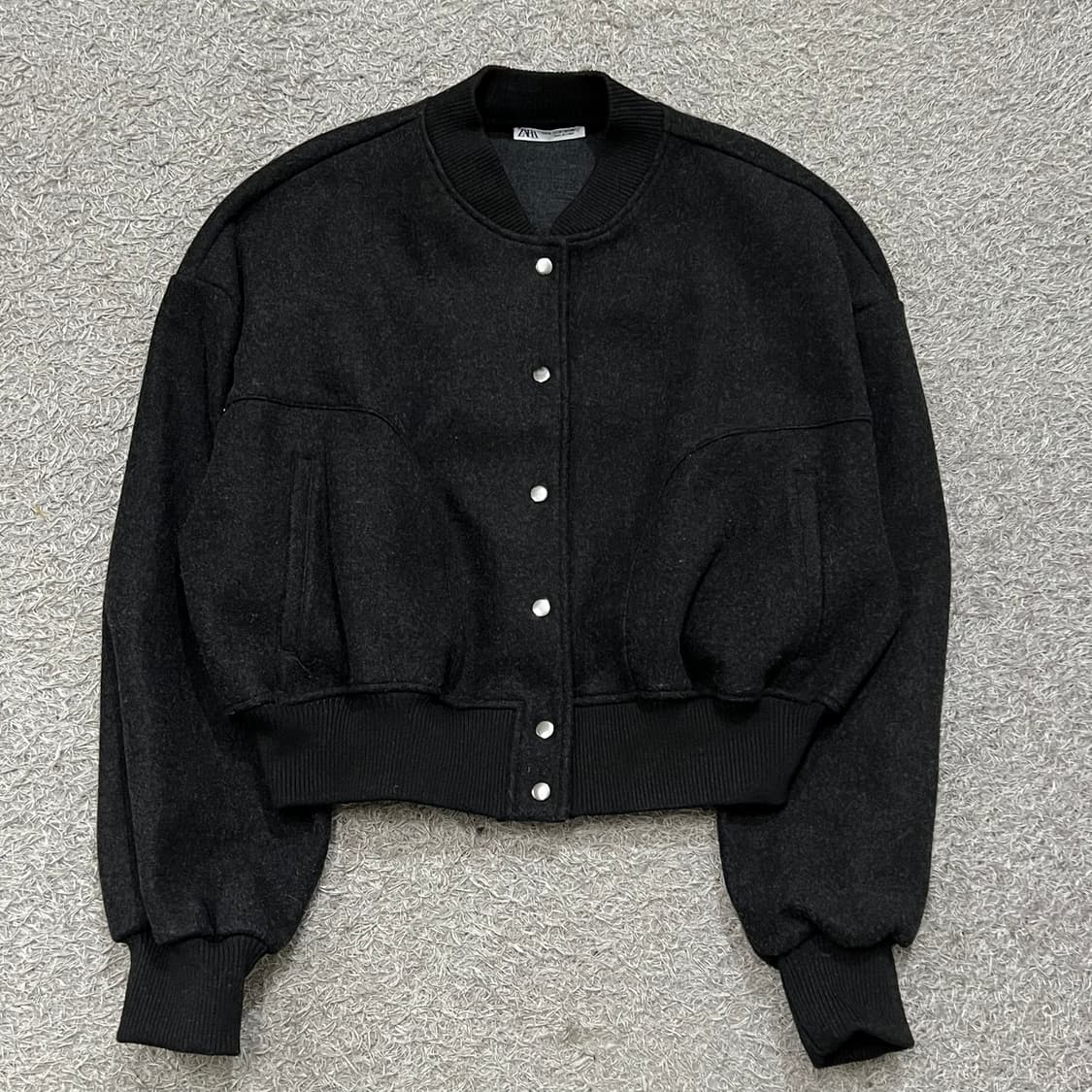 [우먼95] 자라 크롭모직자켓 상품이미지2