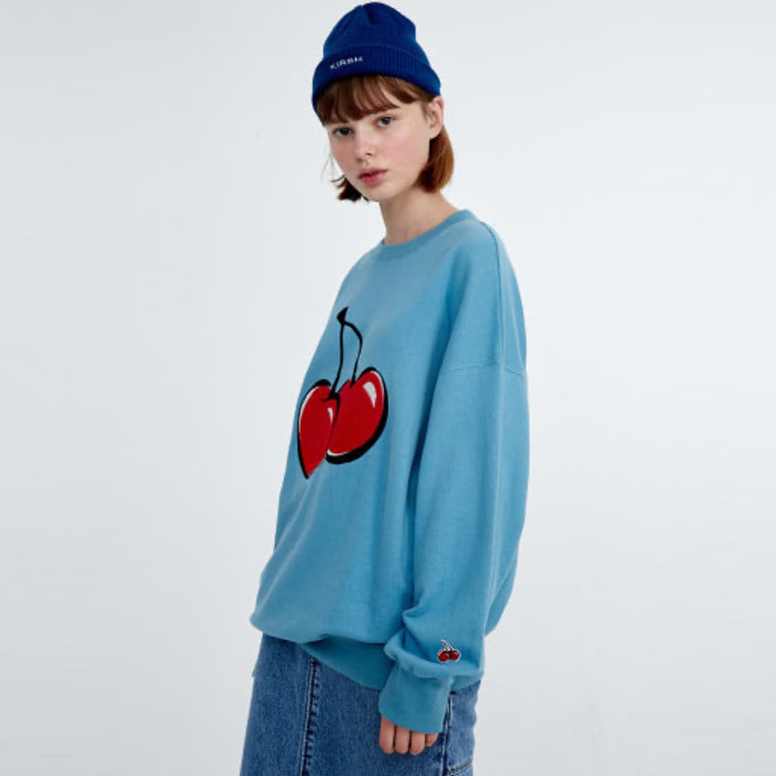 키르시 빅로고 맨투맨 상품이미지1