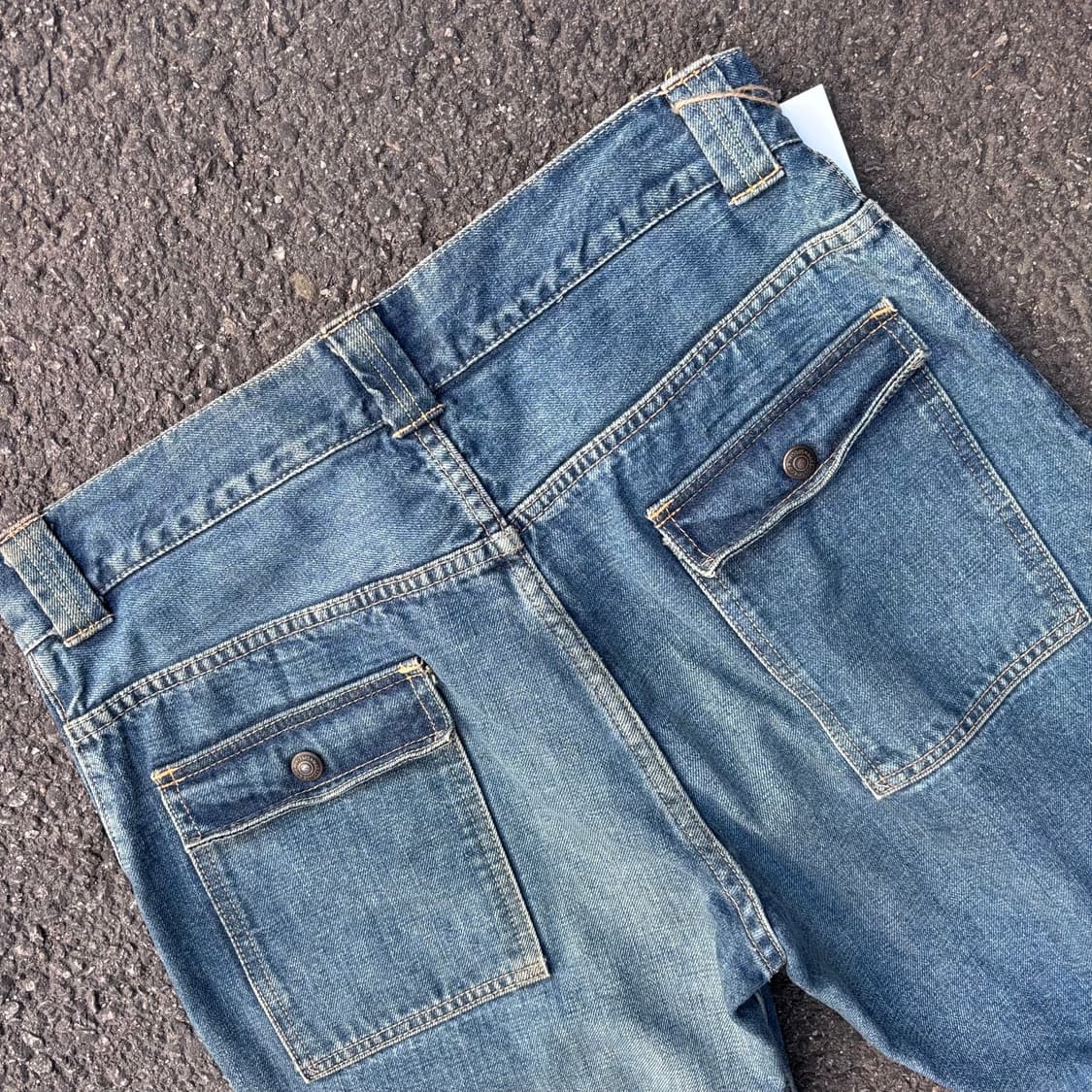 일본 웨어하우스 부쉬 셀비지 데님 팬츠 상품이미지10