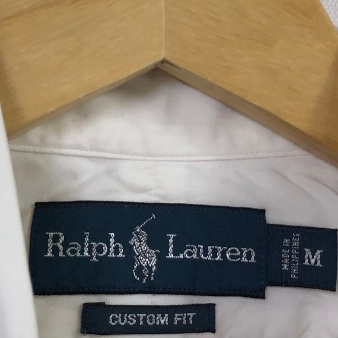 100 폴로 새상품급 화이트 셔츠 상품이미지3