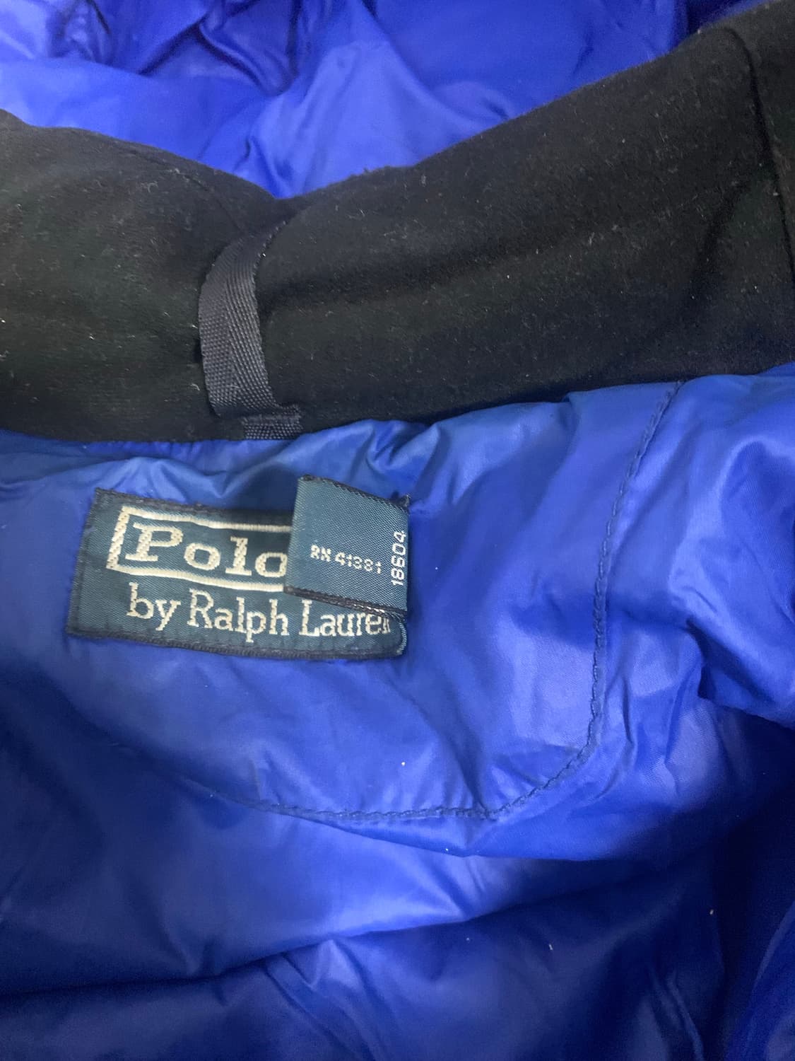 폴로 빅 포니 네이비 패딩 M 상품이미지3