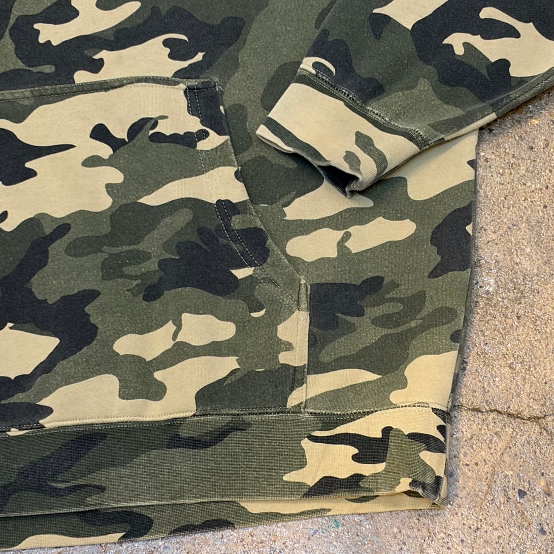 USA 미국 빈티지 카모 사자 후드티 상품이미지9