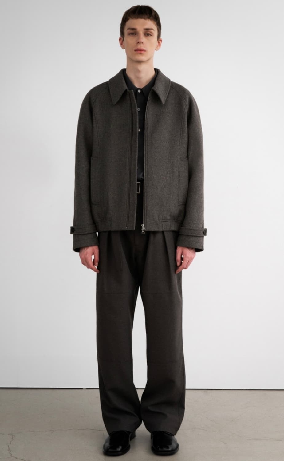 인사일런스 캐시미어 블루종 상품이미지3