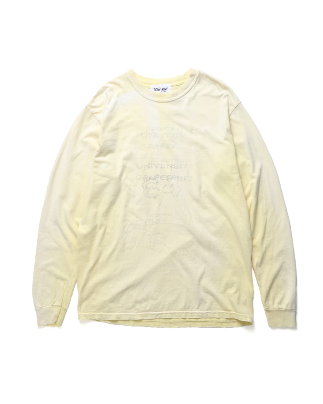 BOWWOW Univ Of Grapefruits L/S Tee 상품이미지1