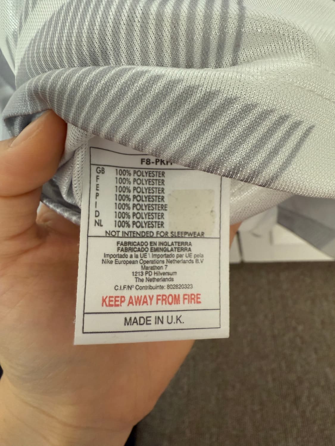 [나이키] 90s UK 풋볼 축구 유니폼 저지 상품이미지5