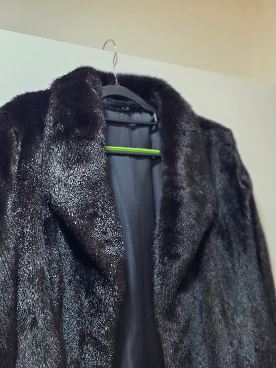 리얼 통밍크 테일러드 자켓 밍크코트 하프코트 빈티지 상품이미지7