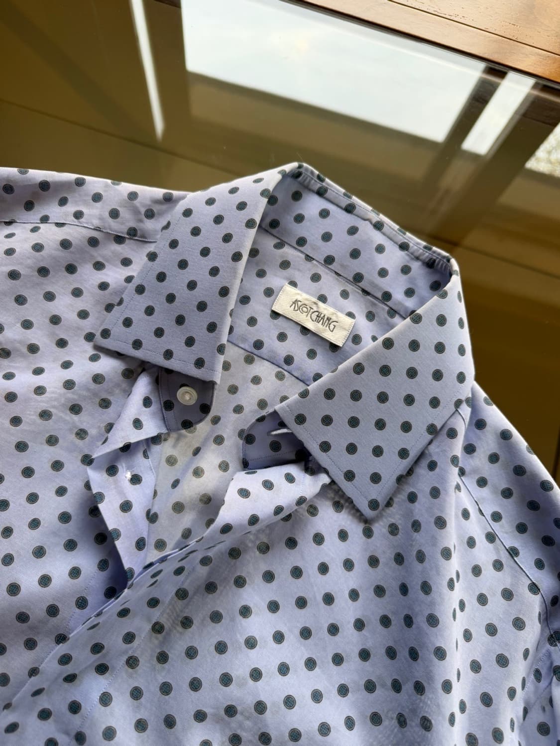 ASCOT CHANG 도트 드레스 셔츠 100 상품이미지10
