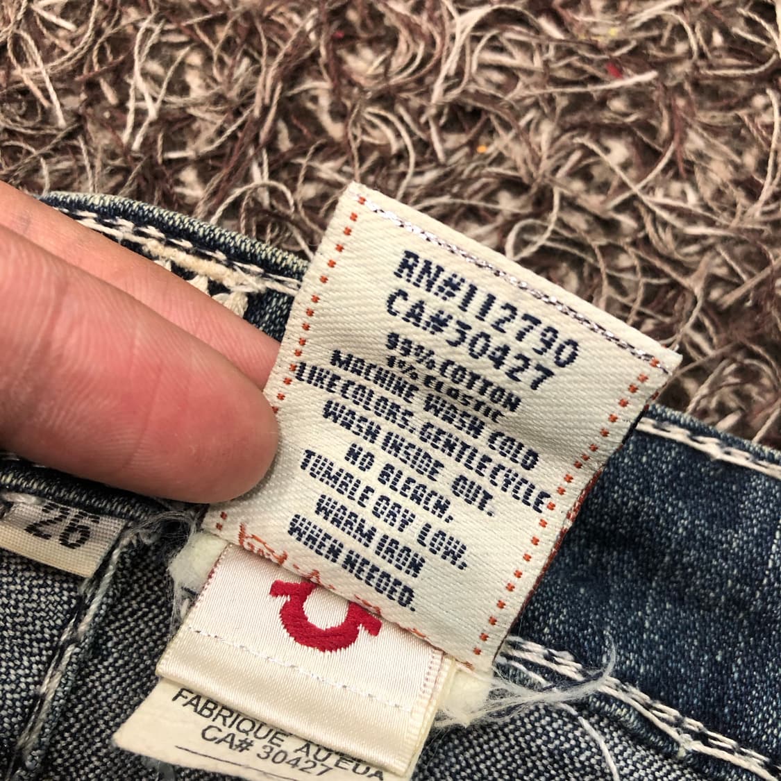 트루릴리전 조이 슈퍼티 부츠컷 데님 팬츠 상품이미지7