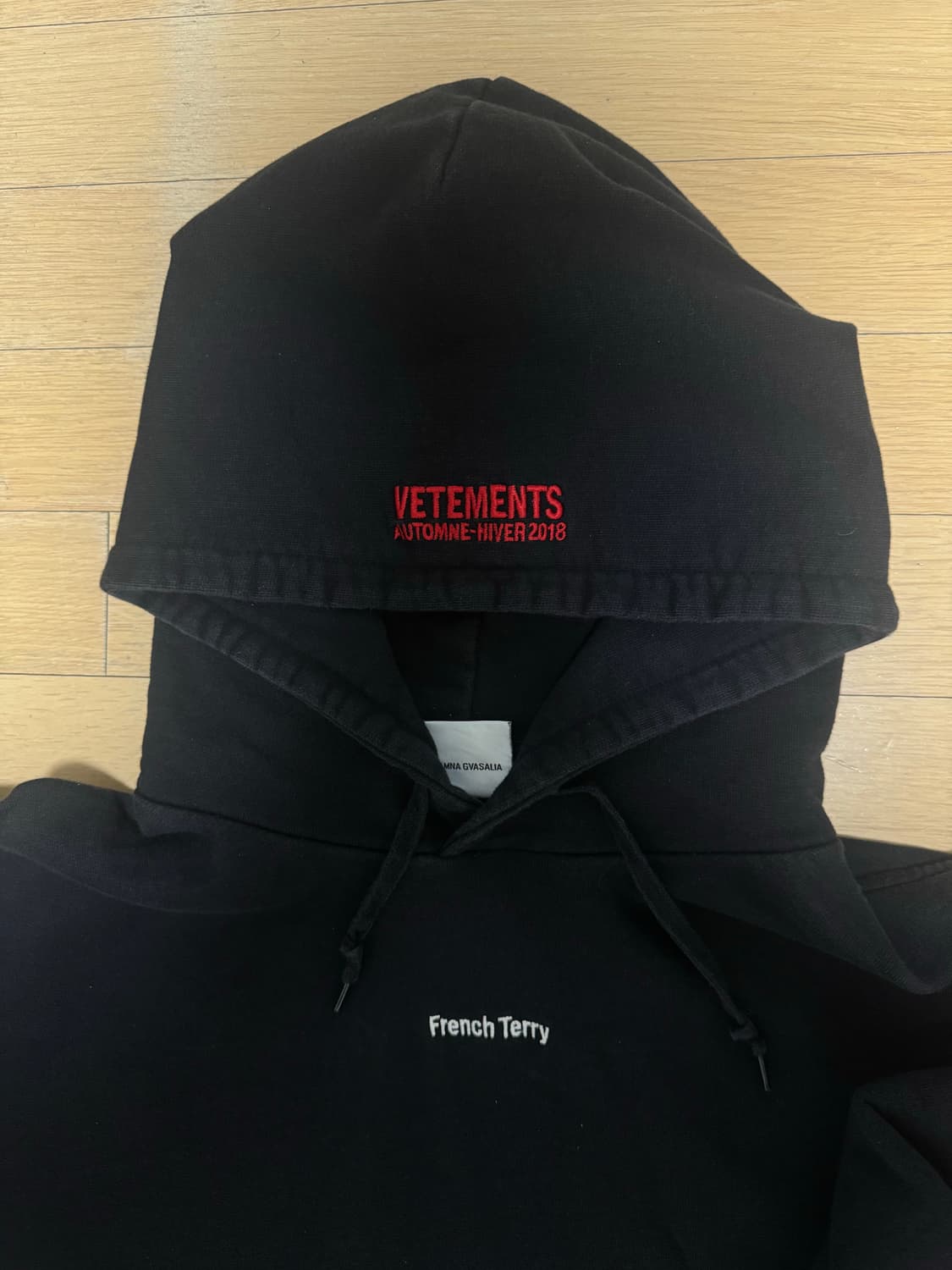 베트멍 프렌치테리 후드 상품이미지4