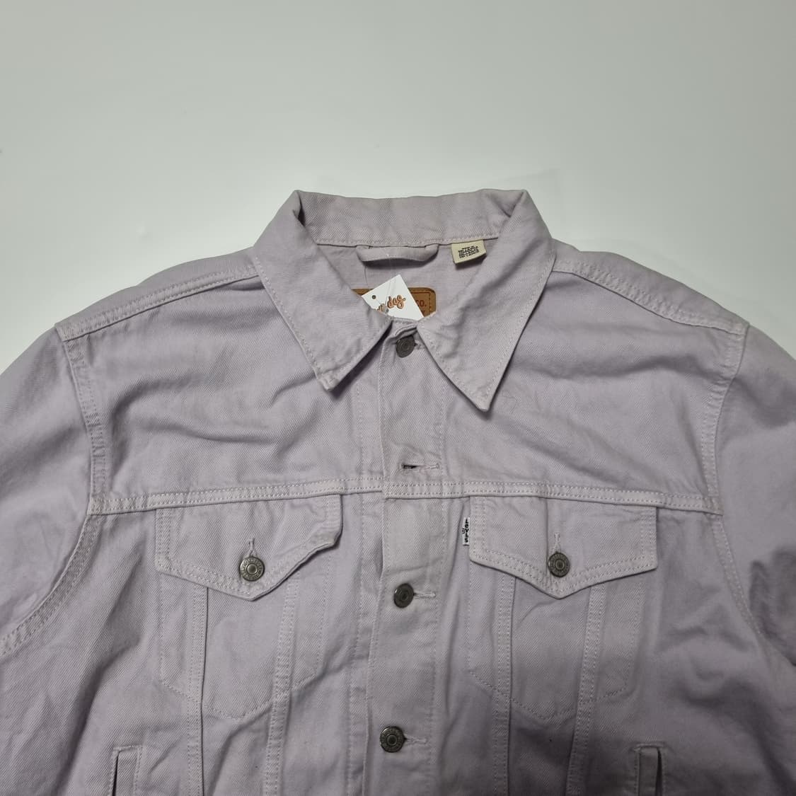 리바이스 연보라 크롭 데님자켓  상품이미지4