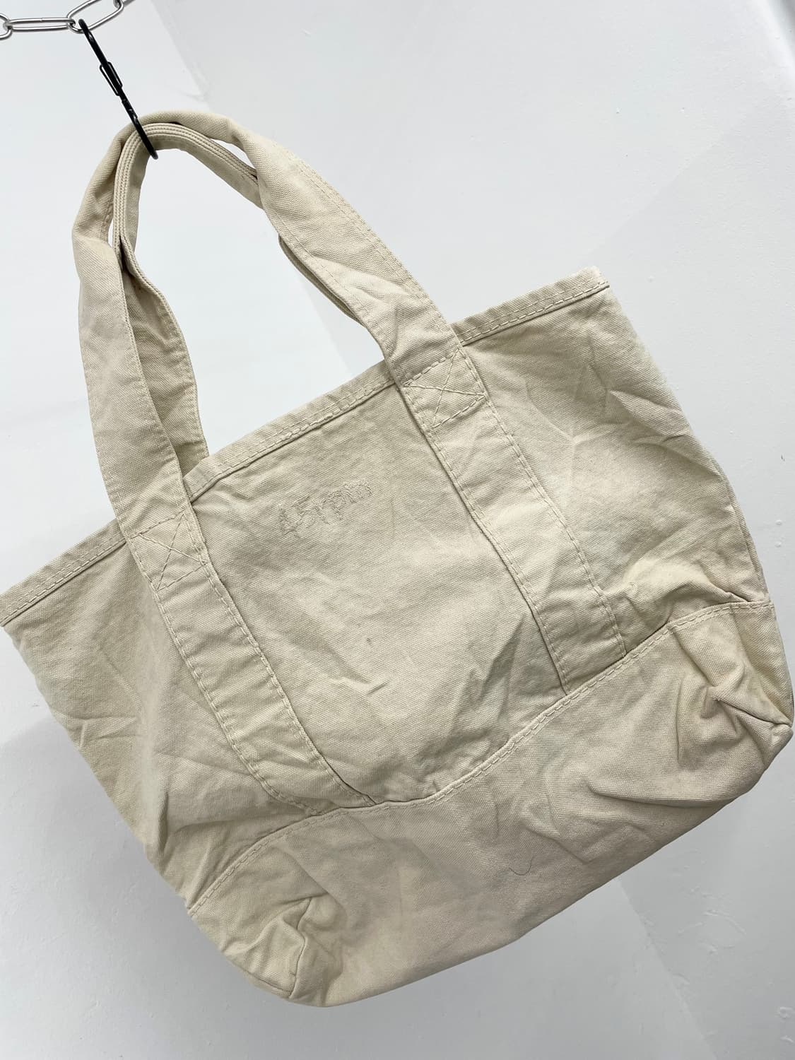 45rpm 헤비 캔버스 로고백 *레어 상품이미지5