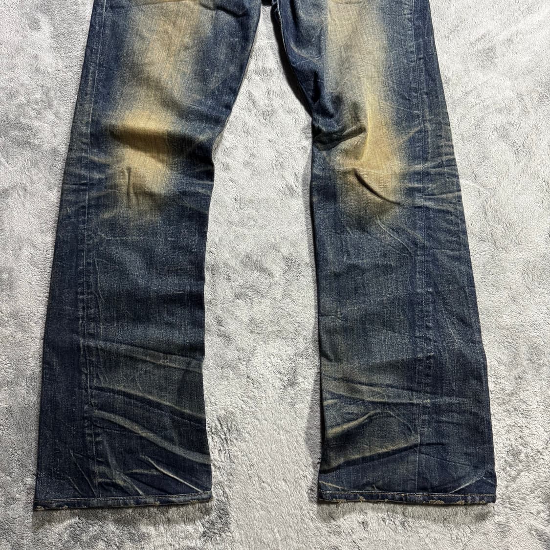버커루 y2k 빈티지워싱 부츠컷 데님팬츠  상품이미지3