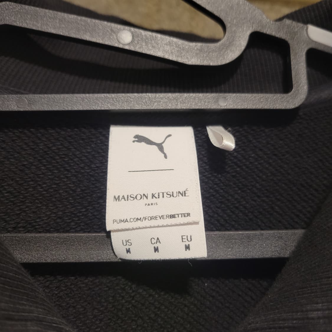 푸마 X 메종키츠네 하프집업 M 상품이미지4